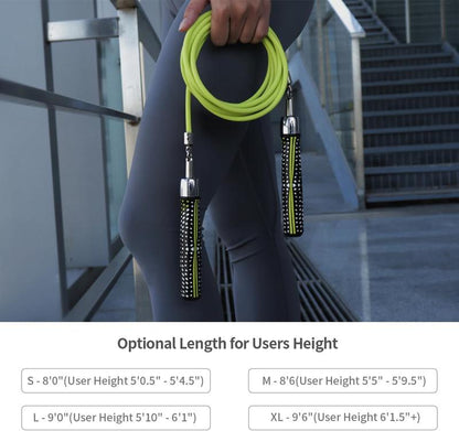 Weighted Jump Rope for Cardio Fitness