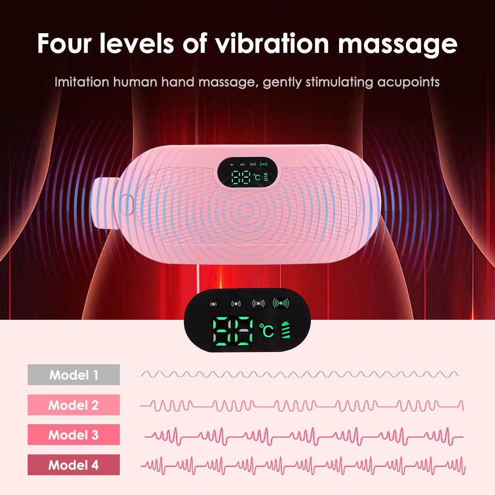 Smart Heating Belt for Menstrual Relief and Full Abdominal Comfort