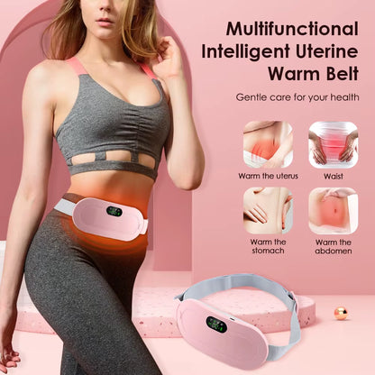Smart Heating Belt for Menstrual Relief and Full Abdominal Comfort